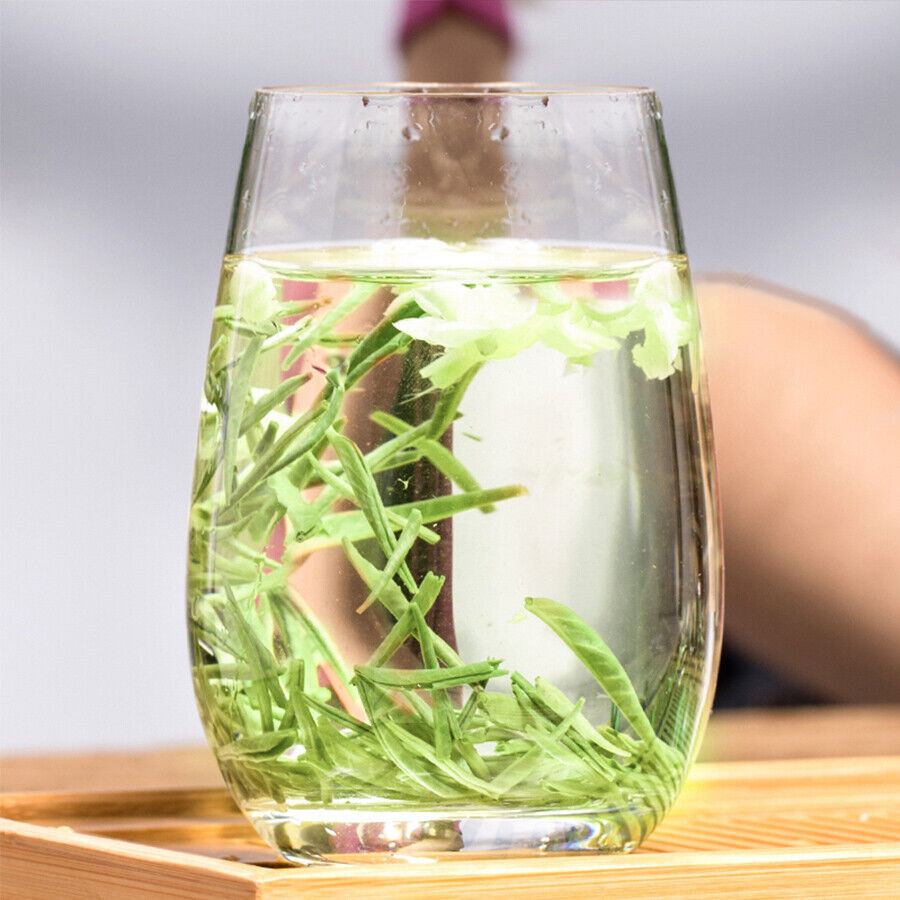 250g/can Jasmine Flower Green Tea Loose Leaf Mo Li Piao Xue Jasmine Green Tea
