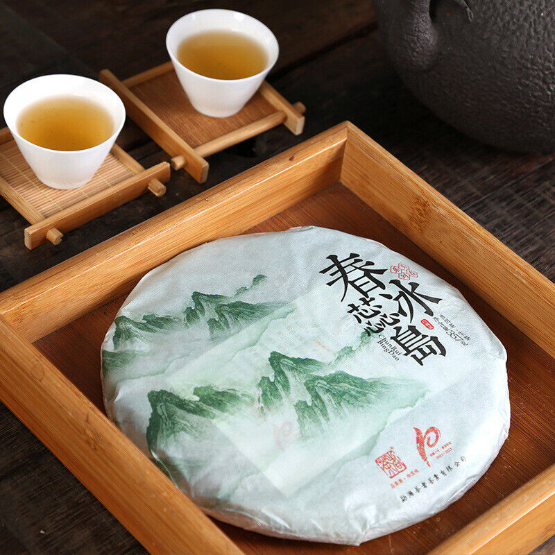 Spring Tea Yunnan Pu'er Tea Raw Tea Cake Iceland 357g Qizibing Tea