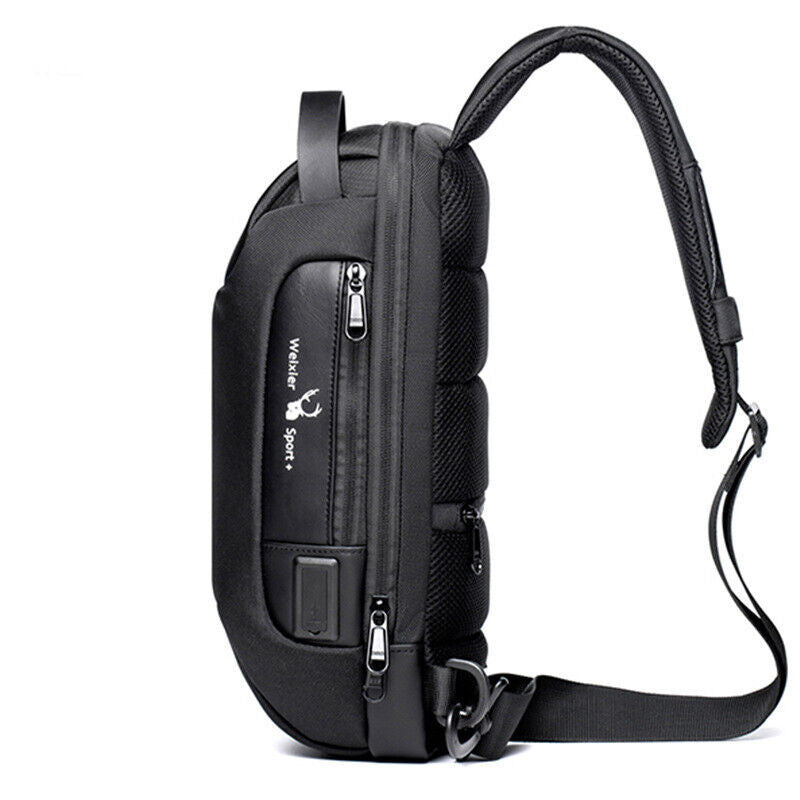 Sling Backpack Oxford cloth Waterproof&Anti-theft Crossbody Bag Outdoor SportBag