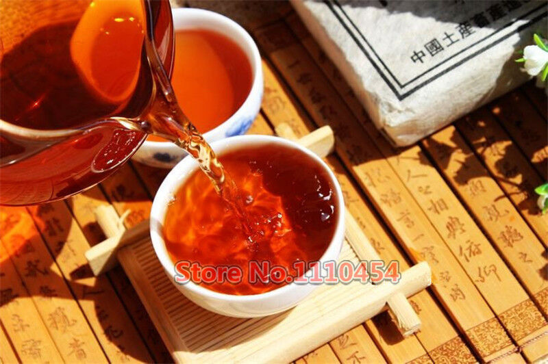 Old Puer Tea Yunnan Natural Pu Erh Tea Brick Healthy Food 250g Black-