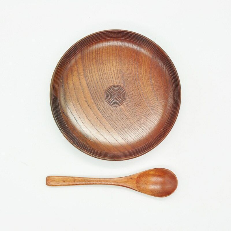 3pcs/set Wooden Cup Spoon Tea Set Wood Drinkware Coffee Tea Set Tool Accessories