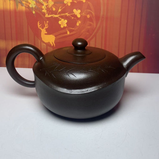 Vintage Chinese Yixing Purple Clay Teapot Zisha Ceremony Fashion Gift Teaware