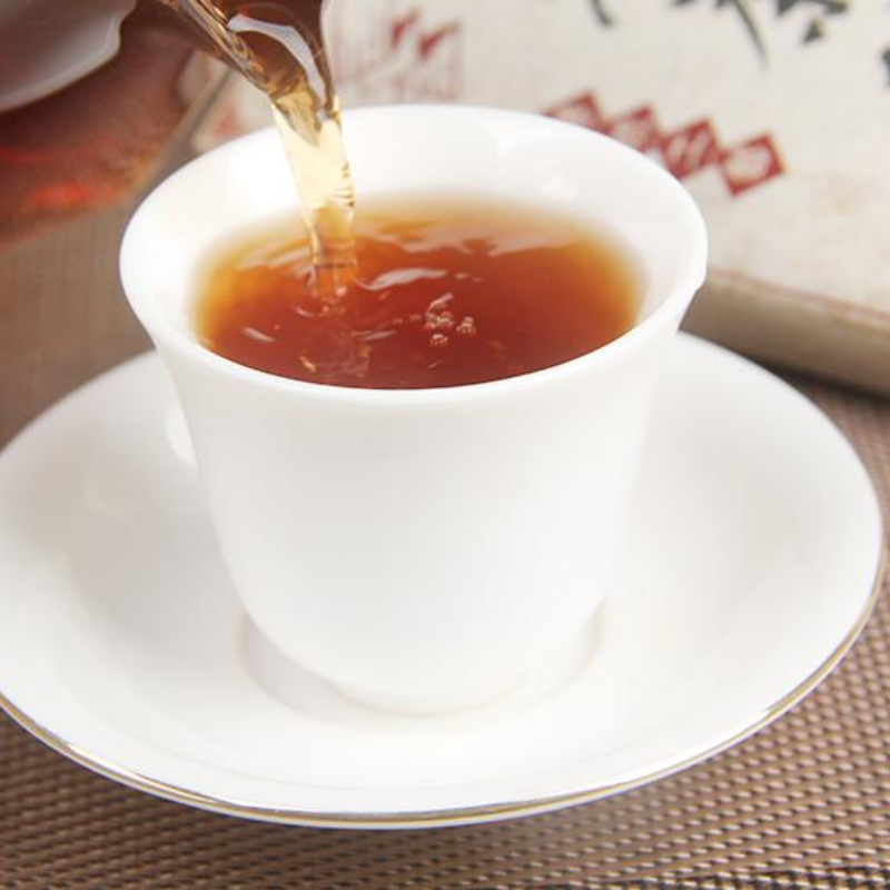 200g Yunnan Pu-erh Ripe Tea 5 Years Aged Tree Puerh Cooked Tea Brick Pu'er Tea