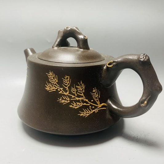 Vintage Chinese Yixing Purple Clay Teapot Zisha Ceremony Teaware Collection Rare