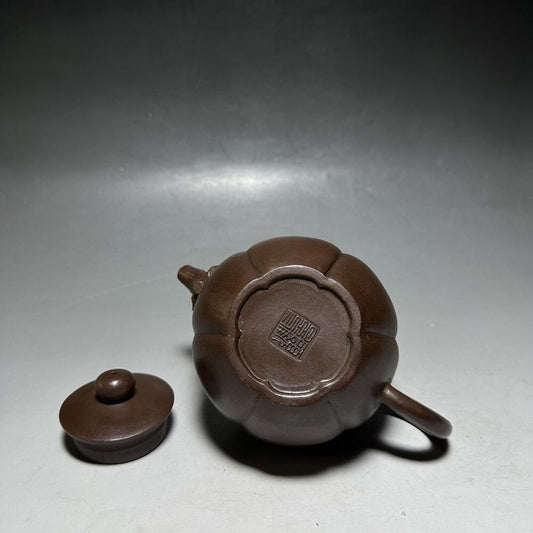vintage chinese yixing purple clay teapot zisha ceremony teaware collection rare