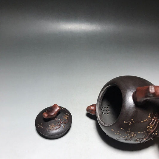 vintage chinese yixing purple clay teapot zisha ceremony teaware collection rare