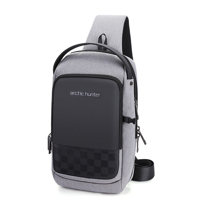 Men's Sling Backpack, Oxford cloth Waterproof Crossbody Bag Outdoor Sport Bags