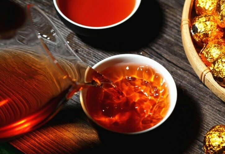YunNan Handmade pearl BingDao puerh mini pu-erh tuo tea cooked puerh tea