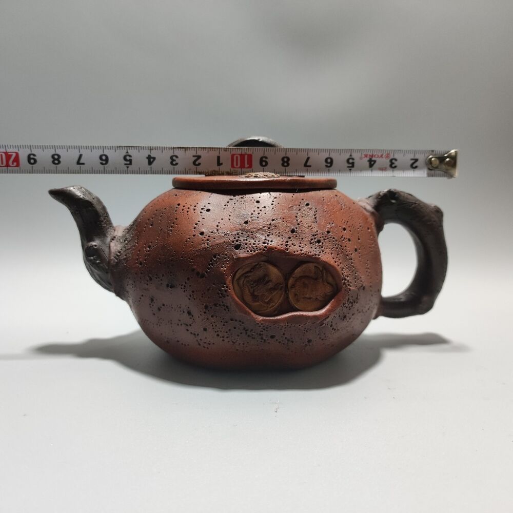 Vintage Chinese Yixing Purple Clay Teapot Zisha Ceremony Fashion Gift Teaware