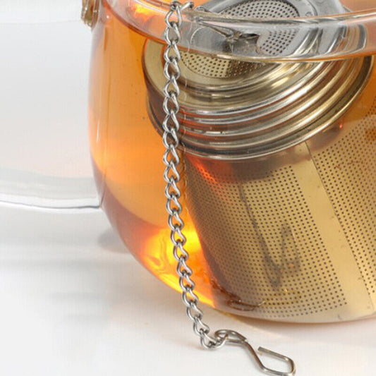 1PC Stainless Steel Tea Infuser Strainer Teapot Reusable Mesh Fil-ca