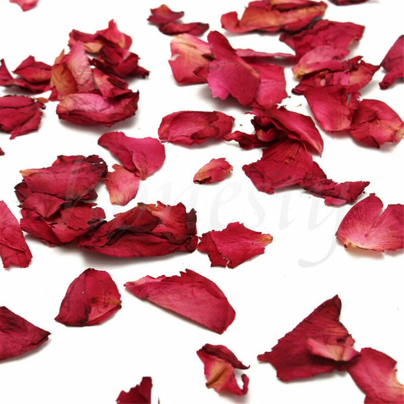 Dried Rose Petals Bath Tools Natural Flower Petal Spa Whitening Shower Baking