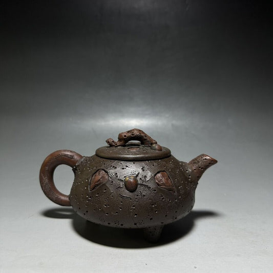 vintage chinese yixing purple clay teapot zisha ceremony teaware collection rare