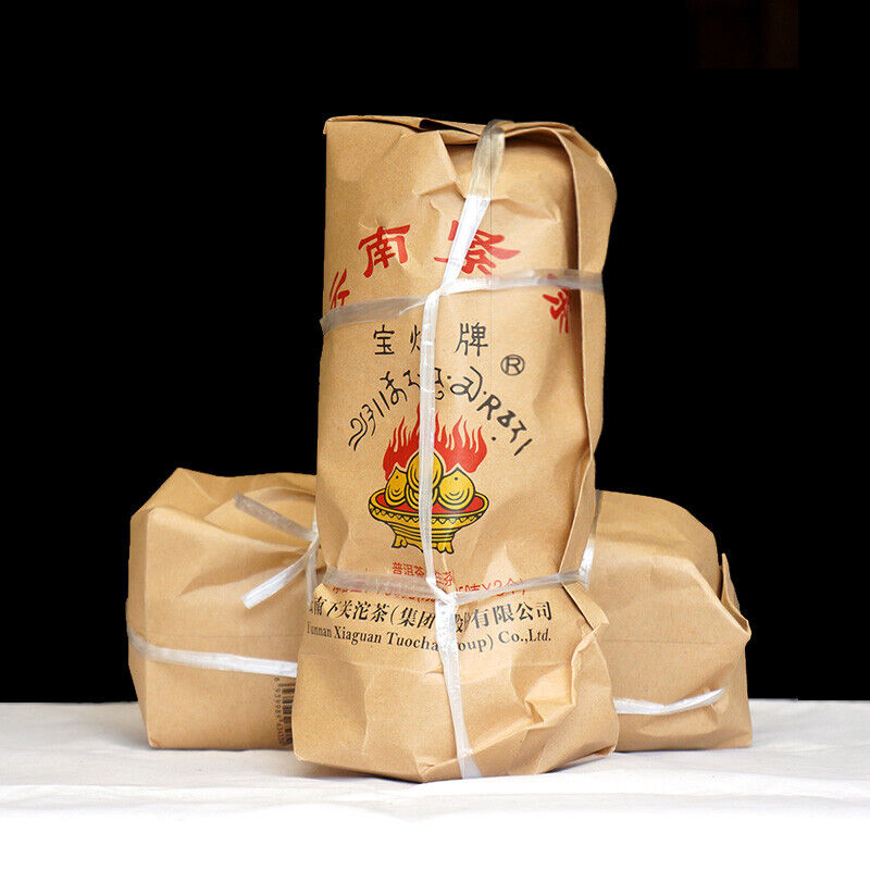 Yunnan Jin Cha * 2019 Xiaguan Baoyan Toucha Raw Mushroom Tuo Puerh Puer Tea 250g