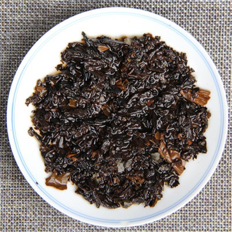 100g China Yunnan Puer Tea Lotus Leaf Pu-erh Tuo Cha Small Canned Pu Er Ripe Tea