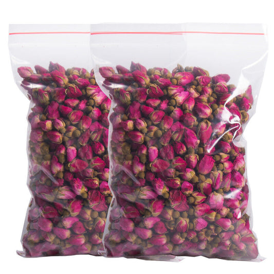 China Flower Tea Red Rose Bud Tea Aroma Dry Flowers Ecology Herbal Blooming Tea