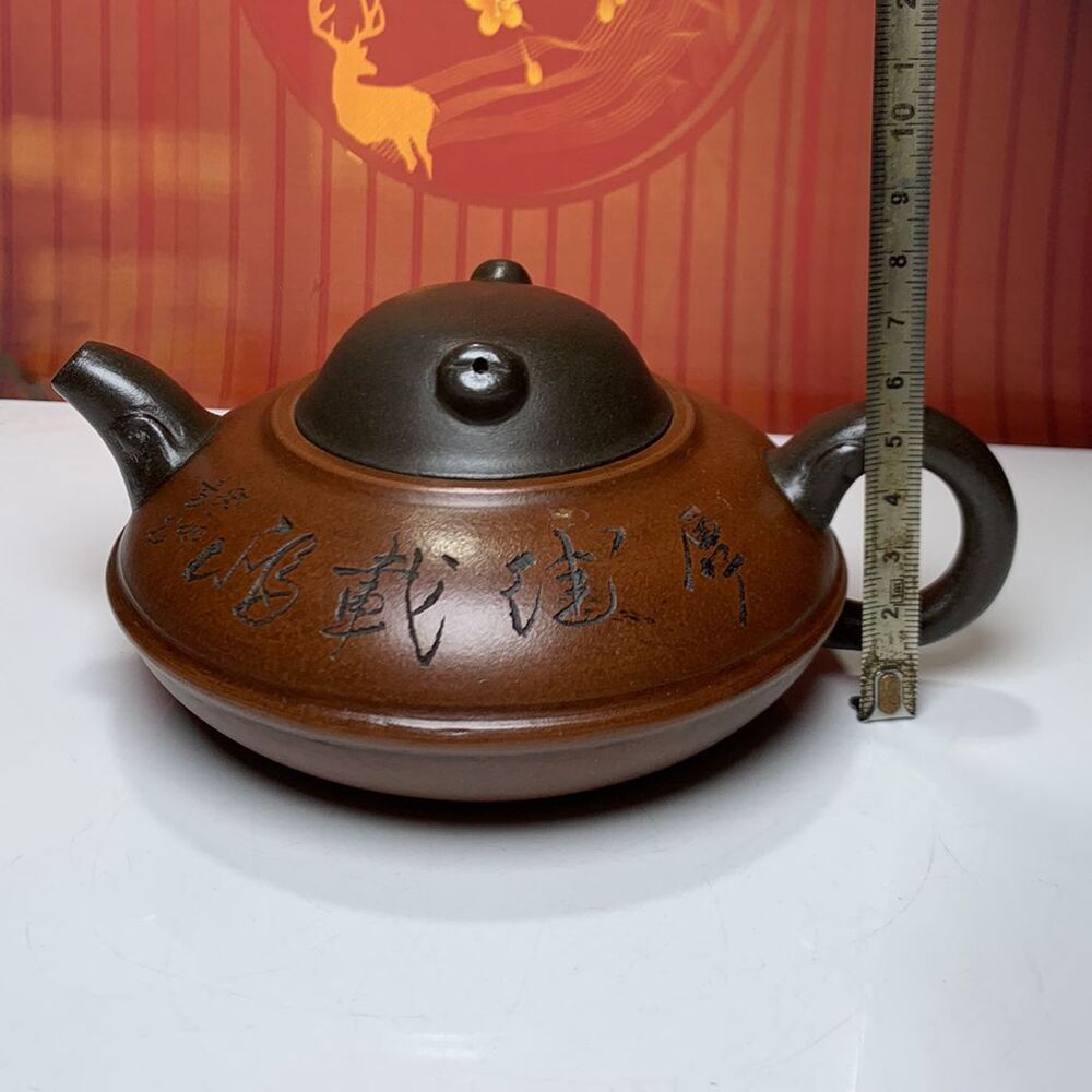 Vintage Chinese Yixing Purple Clay Teapot Zisha Ceremony Fashion Gift Teaware