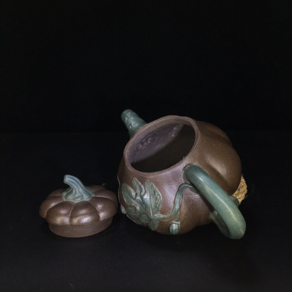vintage chinese yixing purple clay teapot zisha ceremony teaware collection rare
