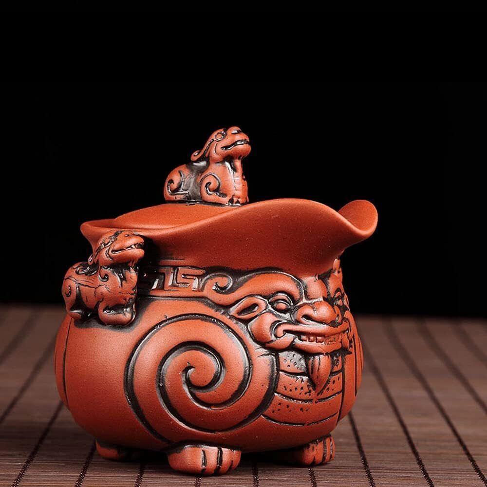 Handmade Ceramic Teapot Set Chinese Teacup Porcelain Home Kitchen Decoration