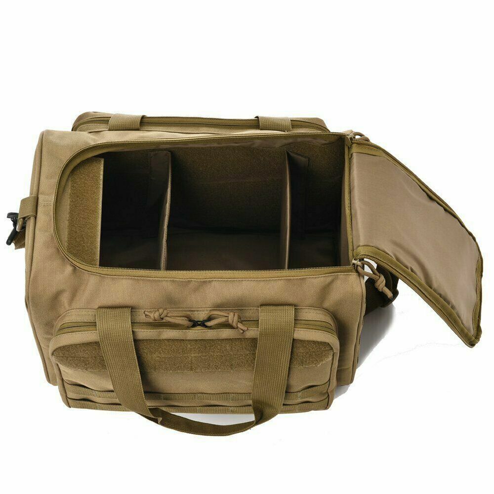 Tactical Range Bag Shooting New Case Pack Khaki Hunting Sling Bag Camping