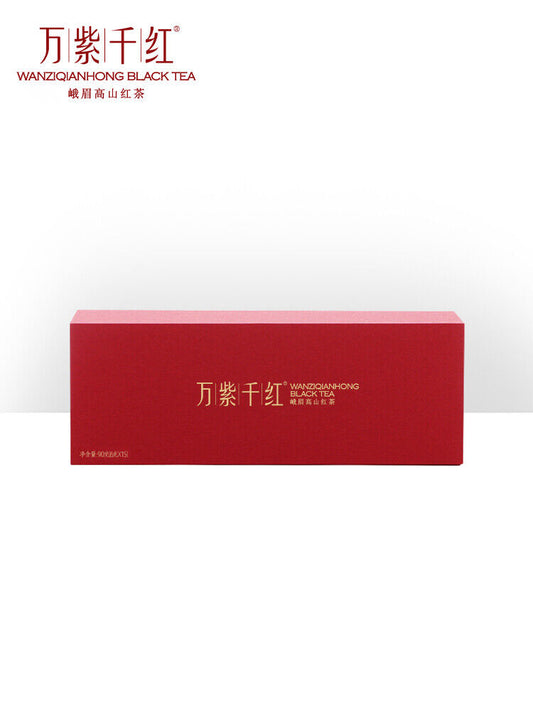 China tea 特级 Green tea 竹叶青 红茶叶 峨眉高山红茶 袋装90g Zhu ye qing Chinese Tea特级(品味)经典90g