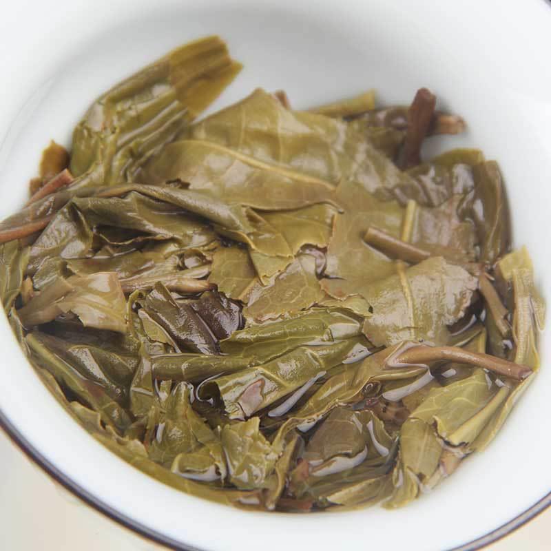 357g Yunnan Raw Pu'er Tea Cake Big Snow Mountain Pu-erh Tea Qizi Puerh Green Tea