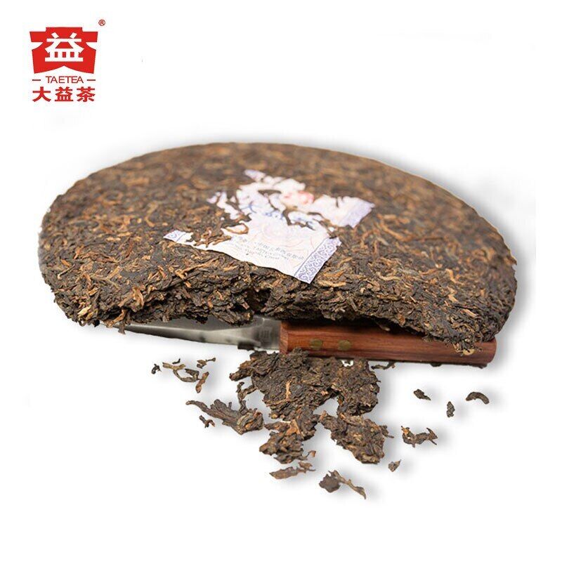 Top tea brand tea TAETEA Classic Weizuiyan Ripe puer tea shu puer 357g/12.59oz