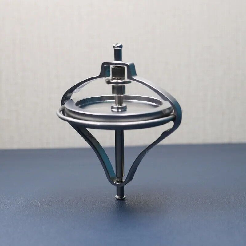 Mechanical Gyroscope Metal Technology Trends Decompression Physics Toys 82x62mm