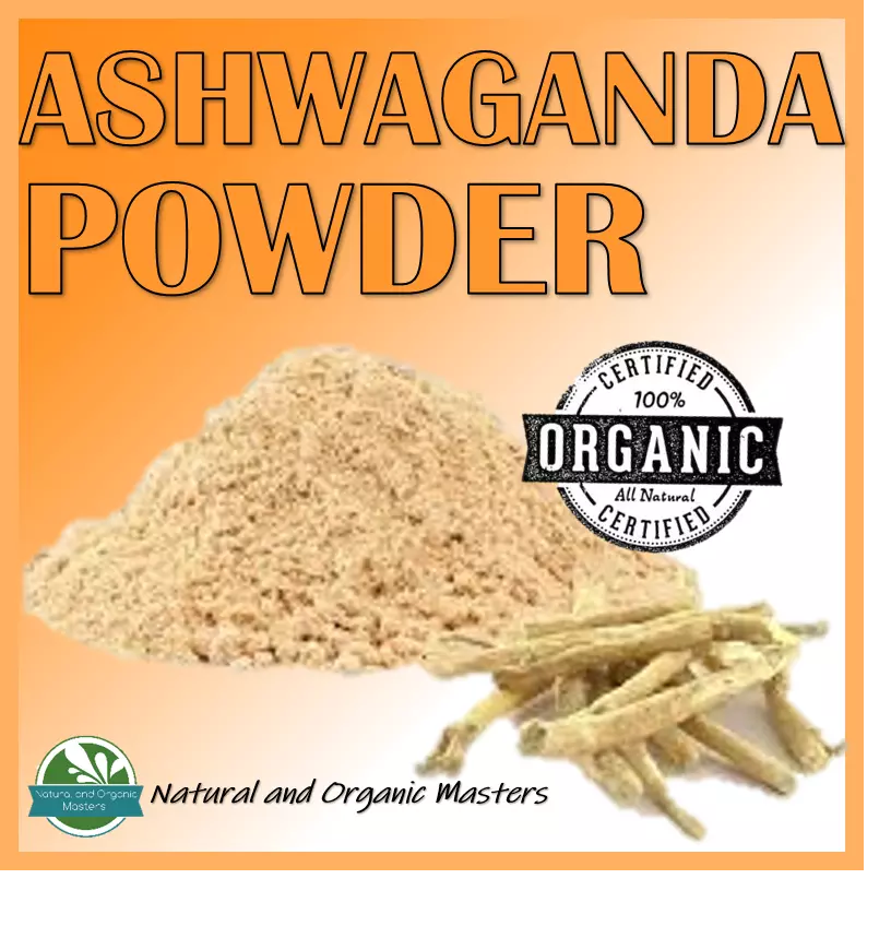 Organic ASHWAGANDHA ROOT POWDER Extract 30:1 - ASHWAGANDA - Withania S ...