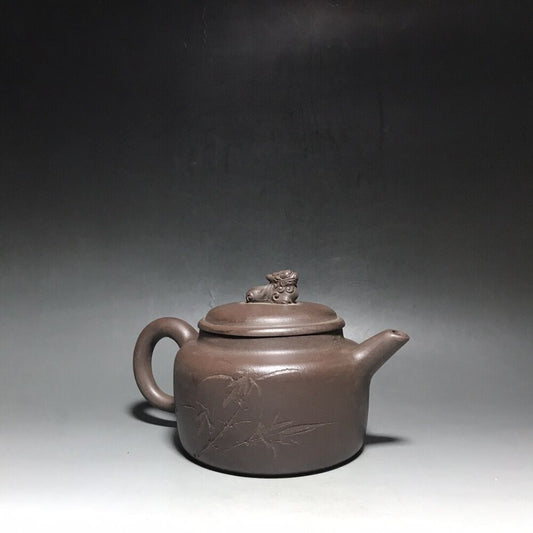 vintage chinese yixing purple clay teapot zisha ceremony teaware collection rare