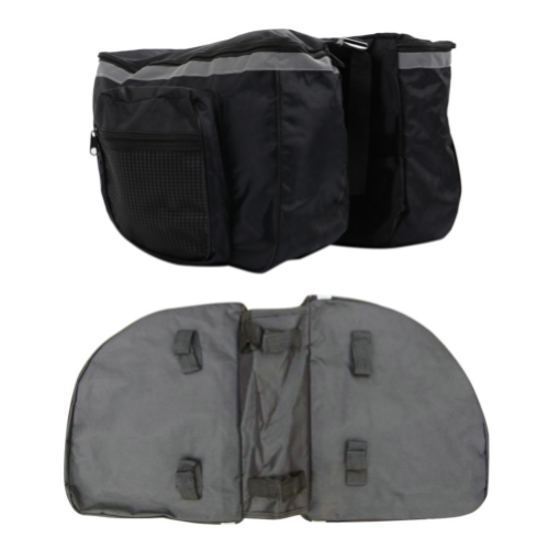 25L Bicycle Rear Rack Storage Bags Mountain Bike Backseat Pannier Bags Organizer
