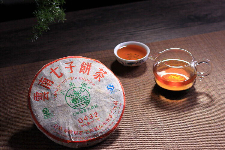 BAJIAOTING Brand Li Ming 0432 Pu-erh Tea Cake 2007 357g Raw Puer Tea Pu'er Sheng