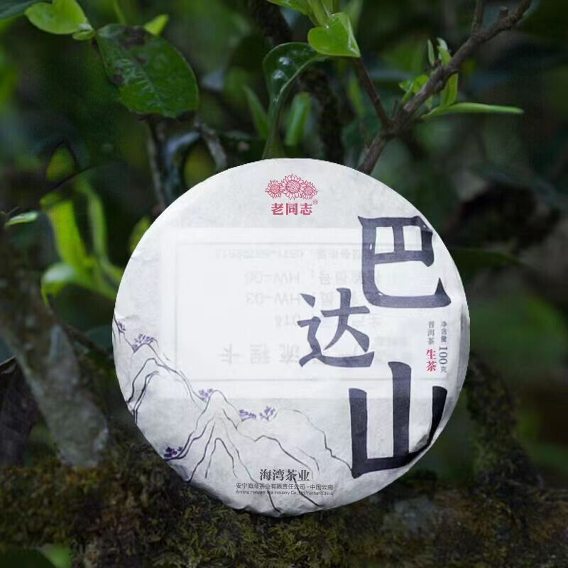 100g Premium Puerh Raw Tea Cake Ancient Tree Pu'er Sheng Tea Chinese Pu-erh Tea