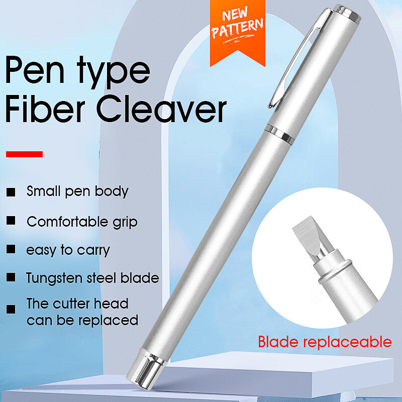 Diagonal Tungsten Pen Optical Fiber Cleaver Pen Type Cutter Cleaving Tool