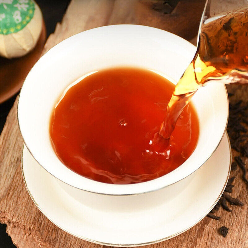 250g/8.8oz Authentic Organic Pu-erh Cooked Tea Puer Black Tea Small Orange Peel