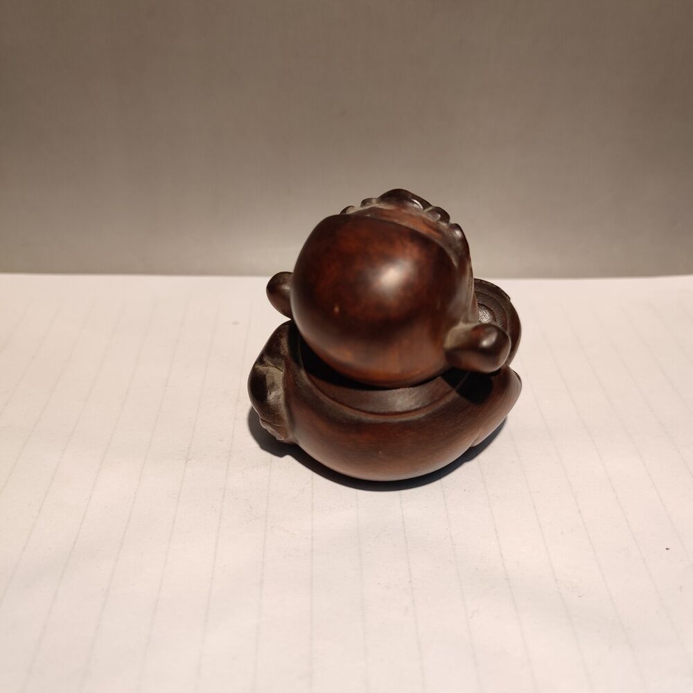 buddha home decor living room sculptures wood carved figures gift wooden statue
