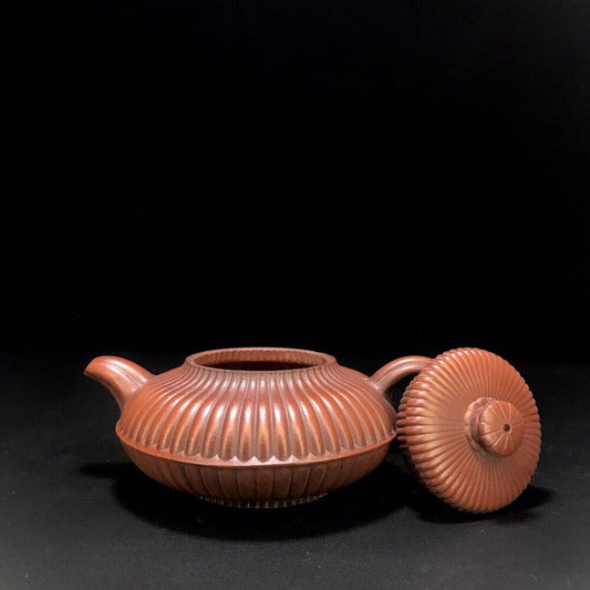 vintage chinese yixing purple clay teapot zisha ceremony teaware collection rare
