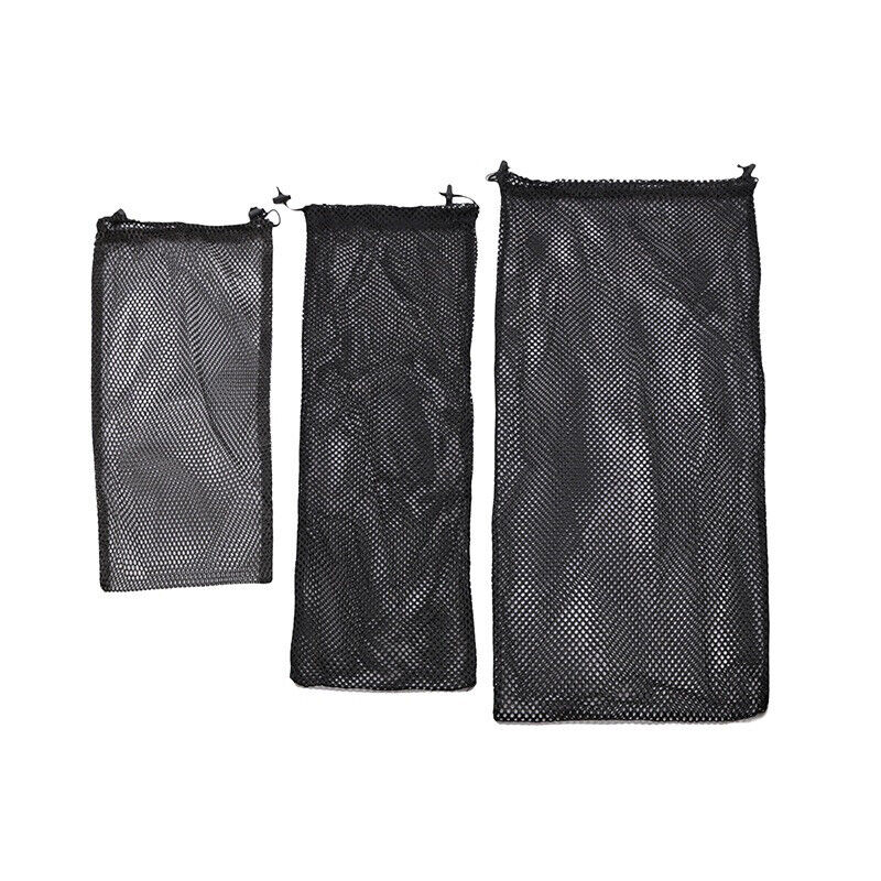 1X Swimming Fins Mesh Storage Bag Diving Mask Swimming Beach Bundle Pocket