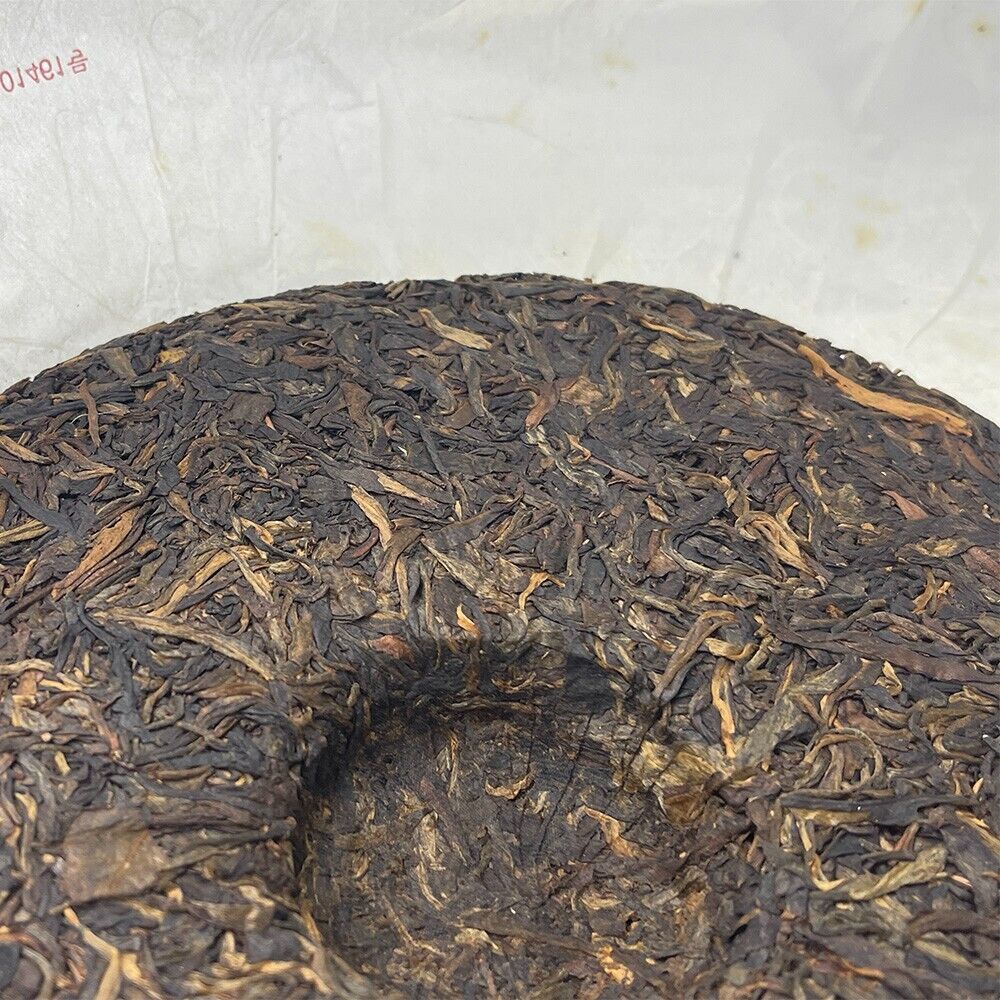 Pu-erh tea, 2010, Guoyan Xishuangbanna, hemp black premium, 400g, Raw
