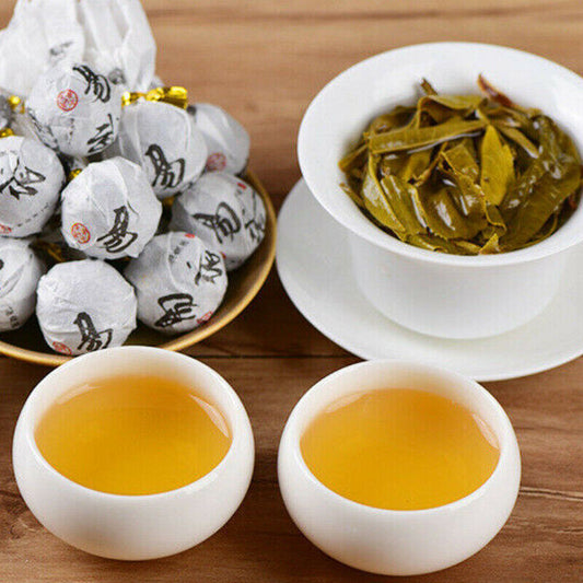 250g Canned Green Tea Large Tree Pu-Erh Cha Tea High Quality Dragon Ball-