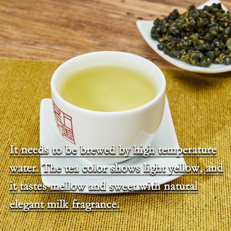 HelloYoung Premium Organic Taiwan Jinxuan Oolong Tea Bags Milk Oolong Tea