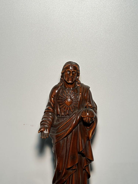 Collection Chinese Wood Carving Boxwood Figure Statue Wooden Decoration Art Work