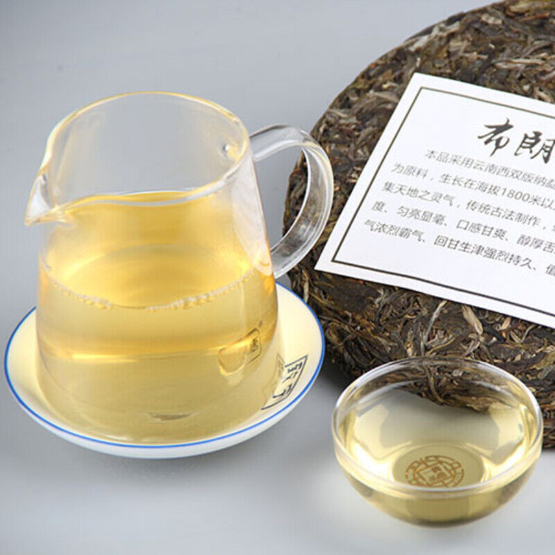Natural Green Tea Health 357g Organic Cha Tea Bulangzhenwei Pu-Erh Tea