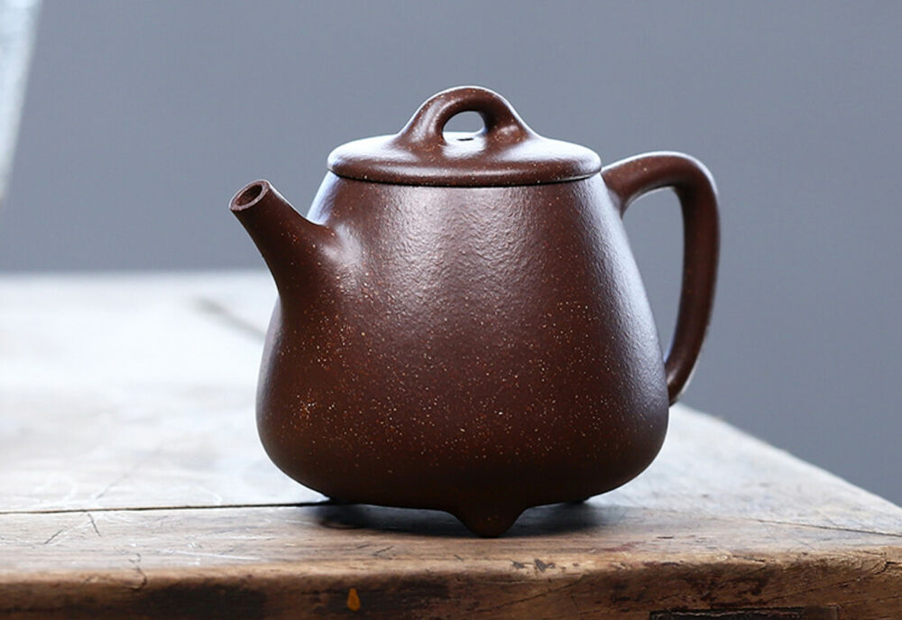 180cc chinese Yixing Handmade Zisha Purple clay Teapot Gao ShiPiao Hu Tea Pot