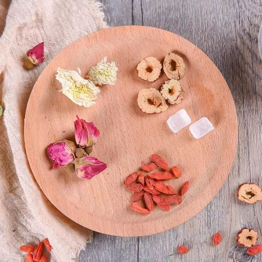 150g Gouqi Rose Red Date Chrysanthemum Herbal Flower Tea Chinese Herb Flower Tea