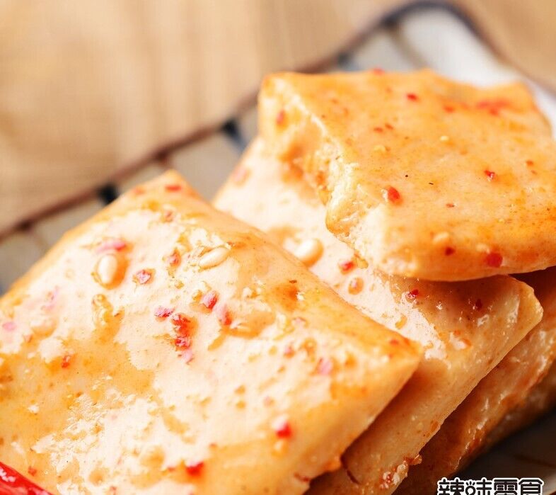 Chinese Food Snacks jinmofang Fish tofu Childhood taste金磨坊鱼豆腐 家鄉風味小吃20g*20bags