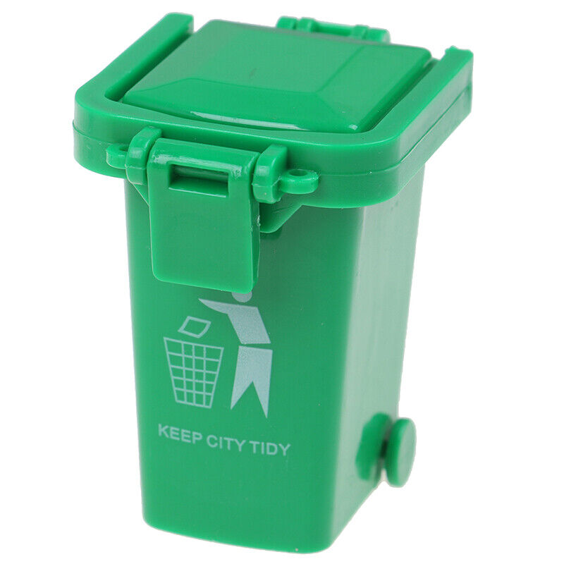 Kid 4pcs/set Trash Can Toy Garbage Truck Cans Curbside Vehicle Bin _AUSEyhMC