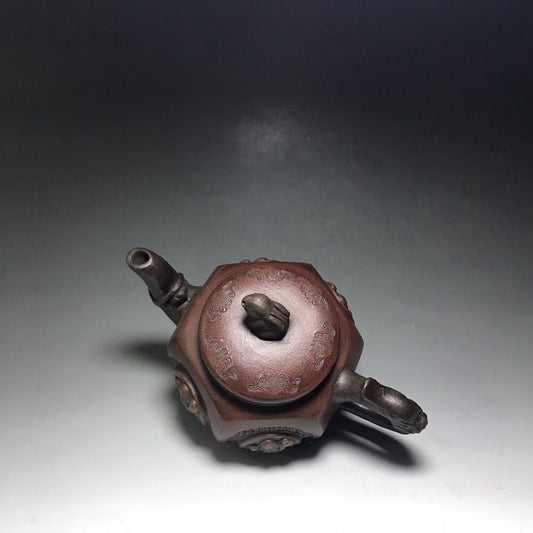 vintage chinese yixing purple clay teapot zisha ceremony teaware collection rare
