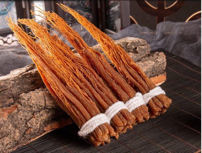 Red Korean Ginseng Roots Whole Root Red Panax Ginseng Roots Great Quality