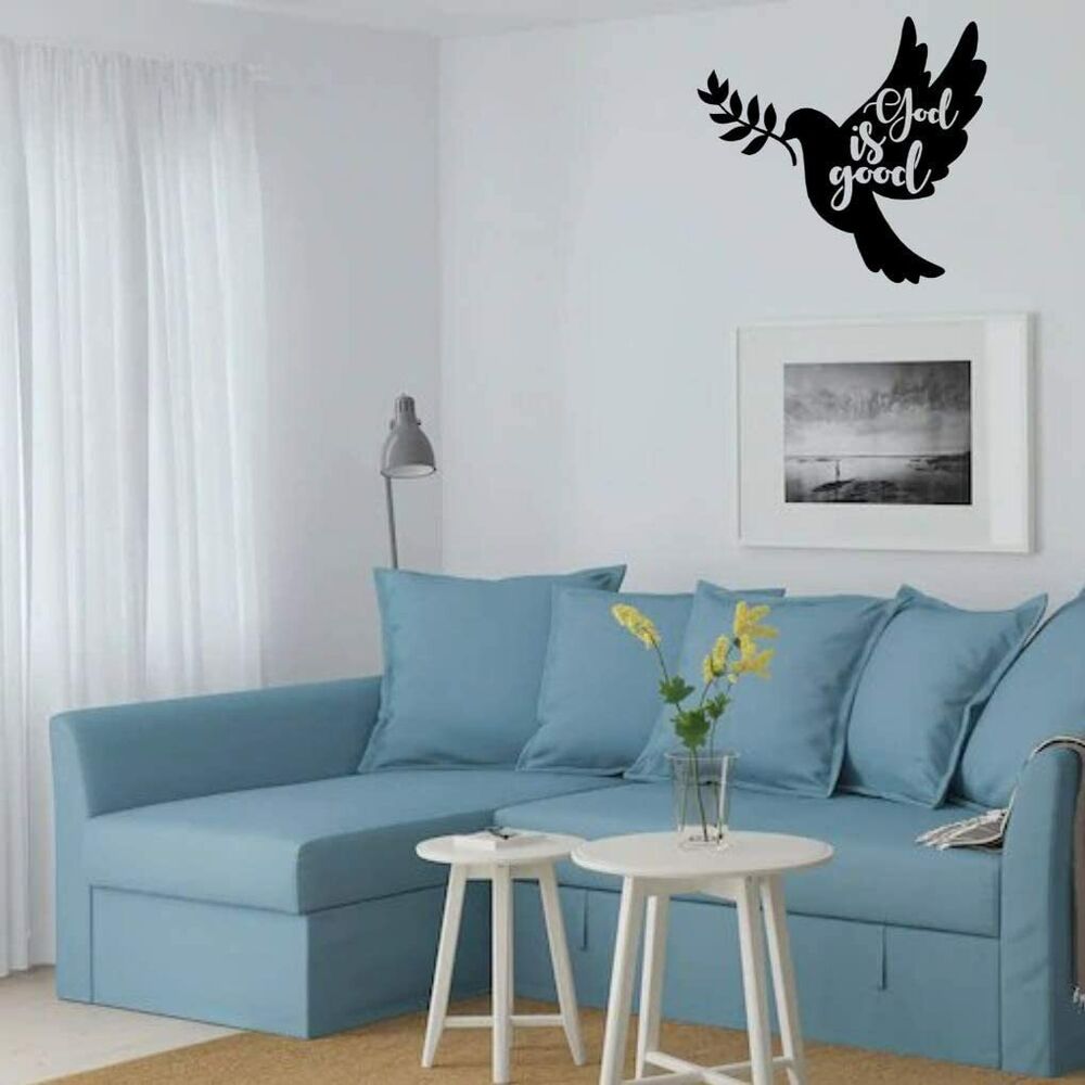 God Is Good Dove - Metal Wall Decor - Metal Wall Art Home Decor -Dove of Peace