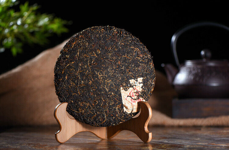 357g Yunnan Sun Dried Ancient Arbor Tree Dianhong Dian Hong Black Tea Cake Tea
